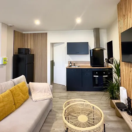 Louerangouleme - Ideal Couples & Pro - Patio Exterieur- Proche Centre Et Gare - Promenade Au Bord De La Charente - Parking A Proximite - Wifi Tres Debit - Equipement Premium -netflix * אנגולם
